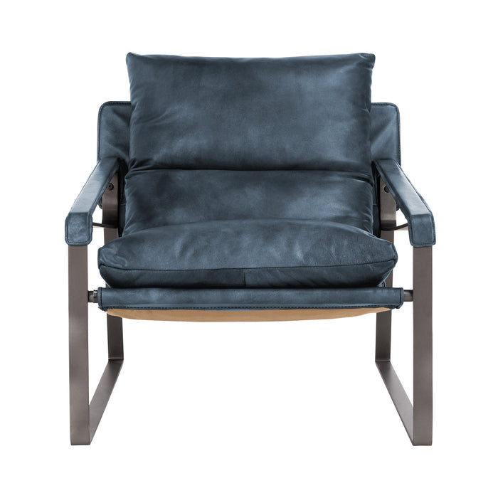 Classic Home - Morgan Accent Chair in Ocean Blue - 53004677 - GreatFurnitureDeal