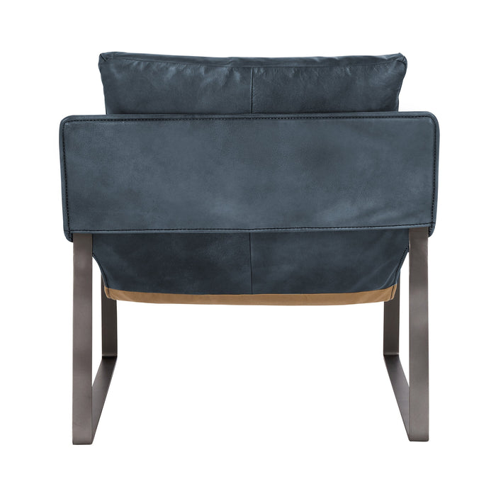 Classic Home - Morgan Accent Chair in Ocean Blue - 53004677 - GreatFurnitureDeal