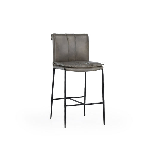 Classic Home - Mayer Counter Stool 26in Gray - 53004687 - GreatFurnitureDeal
