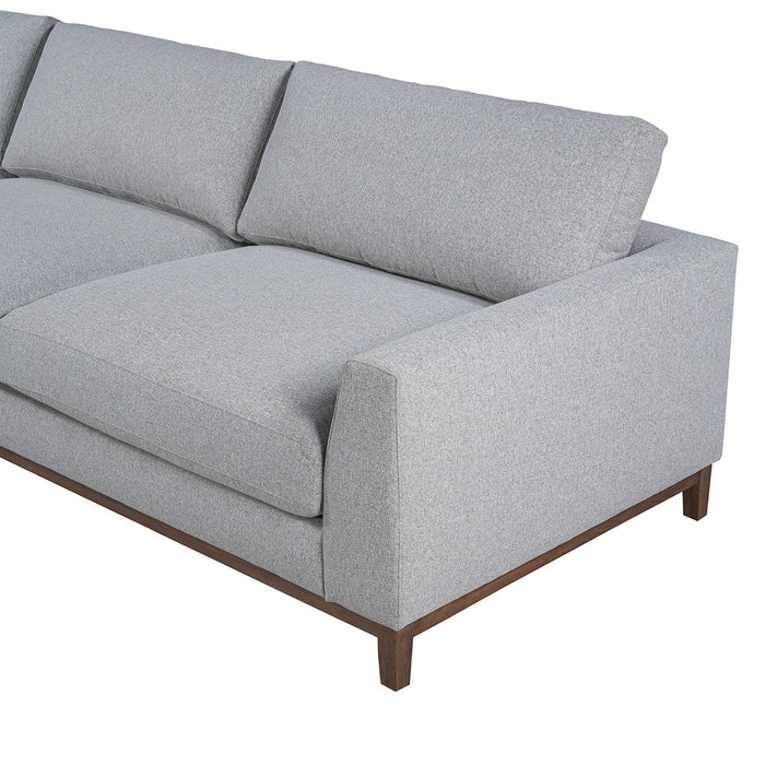 Classic Home Furniture - Everett Sectional w/LAF Chaise in Gray - 53004711 - GreatFurnitureDeal