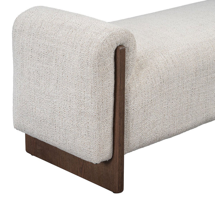 Classic Home - Sierra Upholstered Bench - Sand - 53004796 - GreatFurnitureDeal