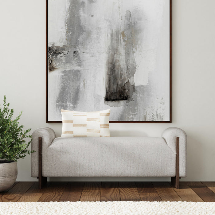 Classic Home - Sierra Upholstered Bench - Sand - 53004796 - GreatFurnitureDeal