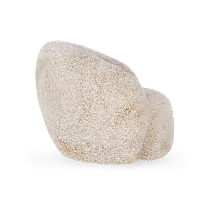 Classic Home - Adley Plush Swivel Accent Chair Sand - 53004800 - GreatFurnitureDeal