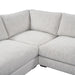 Classic Home Furniture - Ludwig 5 Piece Sectional in Ivory - 53004809 - GreatFurnitureDeal