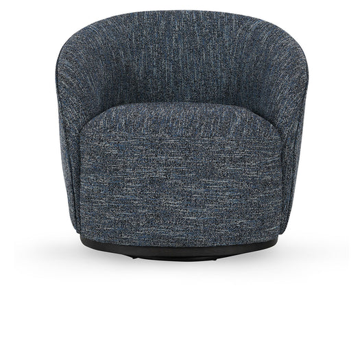 Classic Home - Andrea Swivel Accent Chair in Blue - 53004811 - GreatFurnitureDeal
