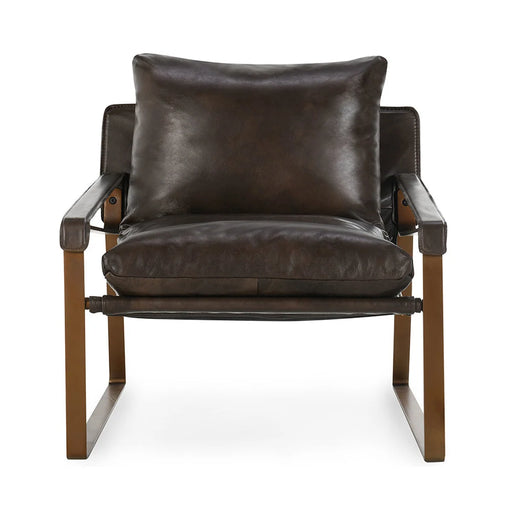 Classic Home - Morgan Accent Chair in Truffle Brown - 53005448 - GreatFurnitureDeal