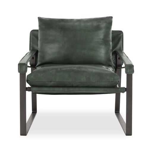 Classic Home - Morgan Accent Chair in Forest Green - 53005449 - GreatFurnitureDeal