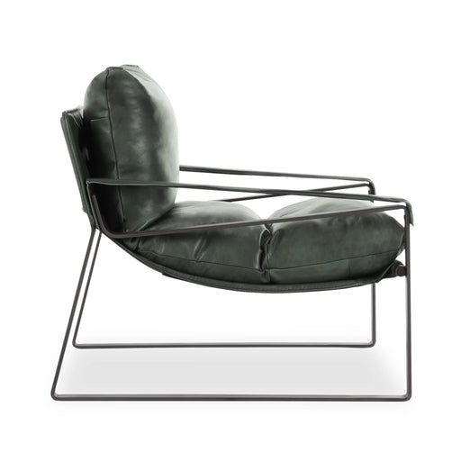 Classic Home - Morgan Accent Chair in Forest Green - 53005449 - GreatFurnitureDeal