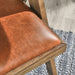 Classic Home Furniture - Dolton Leather Dining Arm Chair Autumn Brown - 53006007 - GreatFurnitureDeal
