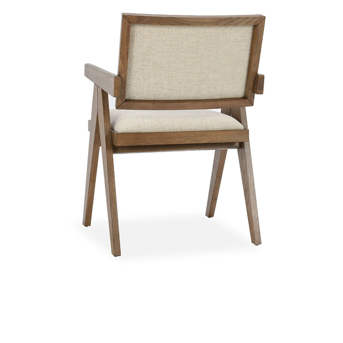 Classic Home - Dolton Linen Blend Dining Arm Chair Beige/Natural - 53006008 - GreatFurnitureDeal