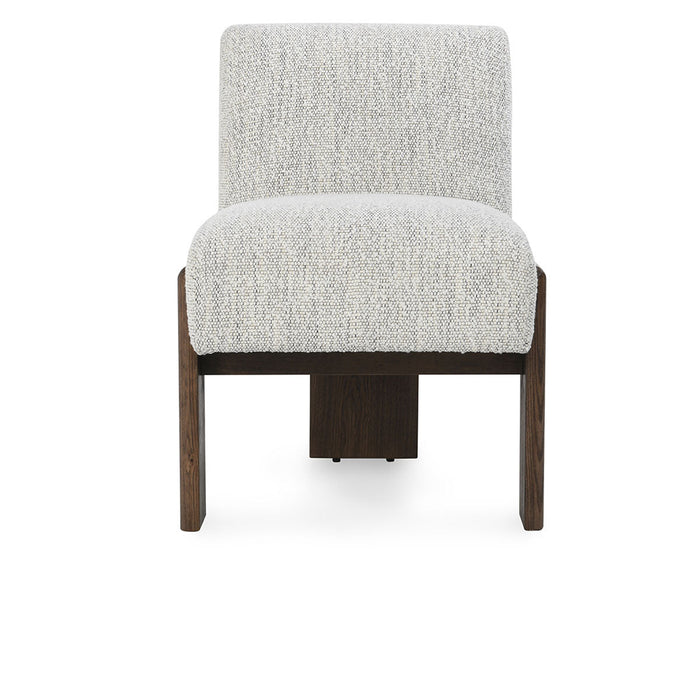 Classic Home - Chelsea Upholstered/Wood Dining Chair Pixel Ivory - 53006032 - GreatFurnitureDeal