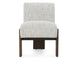 Classic Home - Chelsea Upholstered/Wood Dining Chair Pixel Ivory - 53006032 - GreatFurnitureDeal