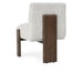 Classic Home - Chelsea Upholstered/Wood Dining Chair Pixel Ivory - 53006032 - GreatFurnitureDeal