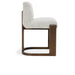 Classic Home Furniture - Chelsea Upholstered/Wood 26" Counter Stool Pixel Ivory - 53006034 - GreatFurnitureDeal