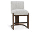 Classic Home - Chelsea Upholstered/Wood 26" Counter Stool Pixel Ivory - 53006034 - GreatFurnitureDeal