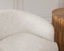 Classic Home - Beverly Ivory Boucle Fabric Upholstered Swivel Accent Chair - 53006038 - GreatFurnitureDeal