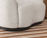 Classic Home - Beverly Ivory Boucle Fabric Upholstered Swivel Accent Chair - 53006038 - GreatFurnitureDeal