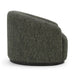 Classic Home - Beverly Green Boucle Fabric Upholstered Swivel Accent Chair - 53006039 - GreatFurnitureDeal