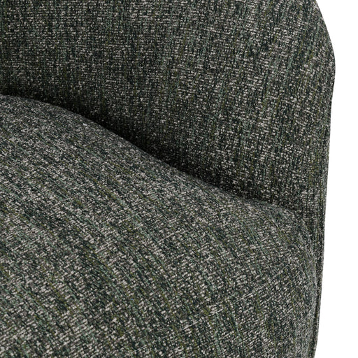 Classic Home - Beverly Green Boucle Fabric Upholstered Swivel Accent Chair - 53006039 - GreatFurnitureDeal