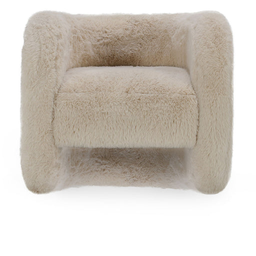 Classic Home Furniture - Teddy Plush Accent Chair Beige - 53006040 - GreatFurnitureDeal
