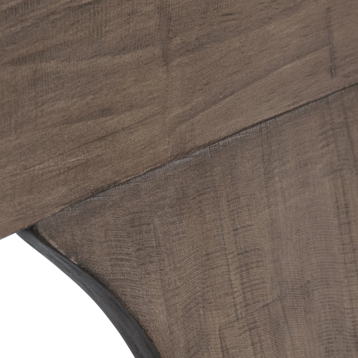 Tuscany Reclaimed - Pine Wood Dining Chair Set of 2 Distressed Brown - 53006057 - GreatFurnitureDeal