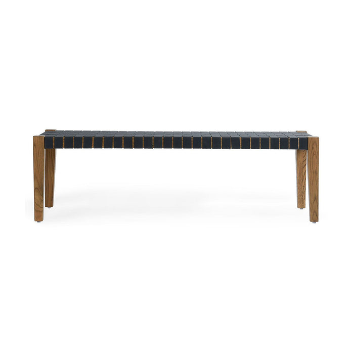 Classic Home - Orlando Solid Wood Bench - Charcoal - 53006059 - GreatFurnitureDeal