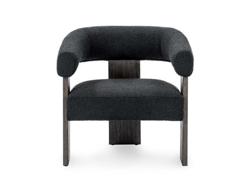 Classic Home - Julina Upholstered Accent Chair Charcoal - 53006265 - GreatFurnitureDeal