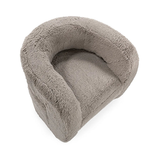 Classic Home - Teddy Plush Fabric Cushioned Accent Chair - 53006305 - GreatFurnitureDeal