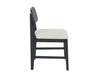 Classic Home - Deaven Upholstered Dining Chair Oak Black Set of 2 - 53006339 - GreatFurnitureDeal