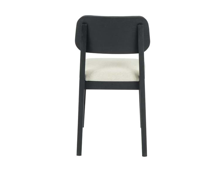 Classic Home - Deaven Upholstered Dining Chair Oak Black Set of 2 - 53006339 - GreatFurnitureDeal