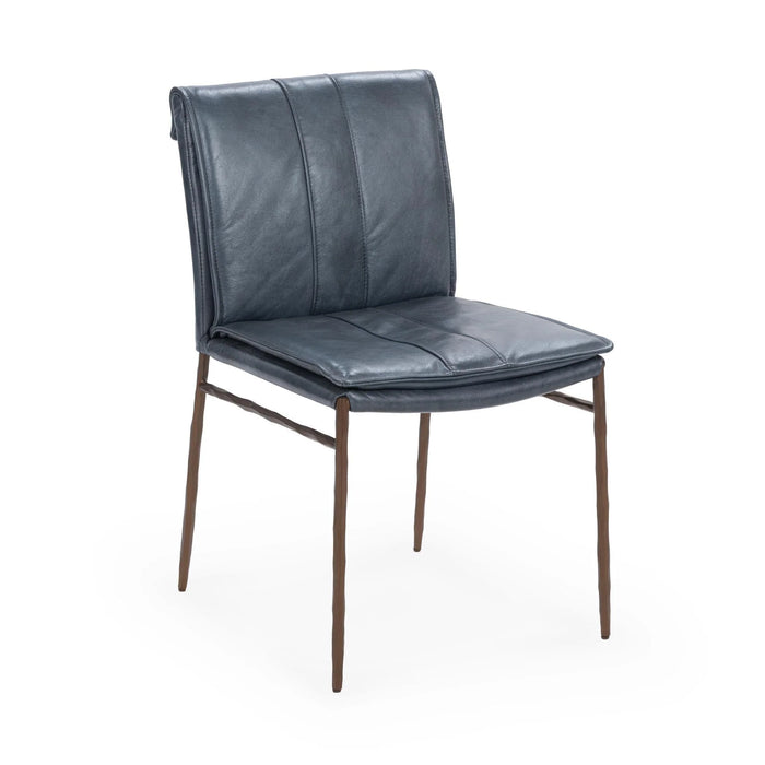 Classic Home - Mayer Dining Chair in Ocean Blue (Set of 2) - 53006504 - GreatFurnitureDeal