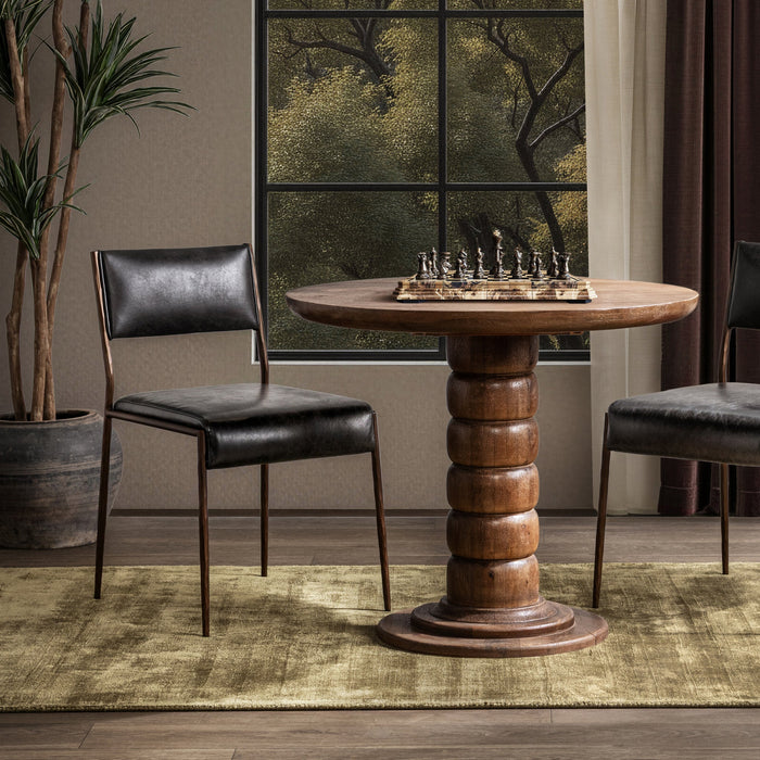 Classic Home - Kayne Dining Chair in Jet Black (Set of 2) - 53006518