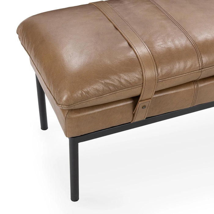 Classic Home - Celiah Accent Bench in Tan - 53006525