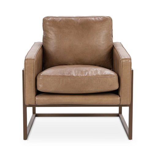Classic Home - Ken Accent Chair in Tan - 53006528 - GreatFurnitureDeal