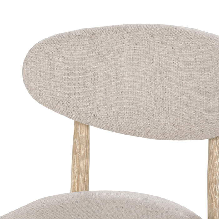 Classic Home - Tiber Set of 2 Oak Wood Dining Chairs - 53006534 - GreatFurnitureDeal