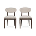 Classic Home - Tiber Set of 2 Oak Wood Dining Chairs - 53006535 - GreatFurnitureDeal