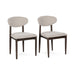 Classic Home - Tiber Set of 2 Oak Wood Dining Chairs - 53006535 - GreatFurnitureDeal