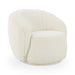 Classic Home - Adley Upholstered Fabric Plush Swivel Chair - 53006542 - GreatFurnitureDeal