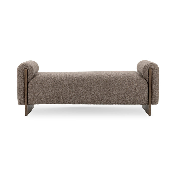 Classic Home - Sierra Upholstered Bench - Bronzed Cocoa - 53006547 - GreatFurnitureDeal