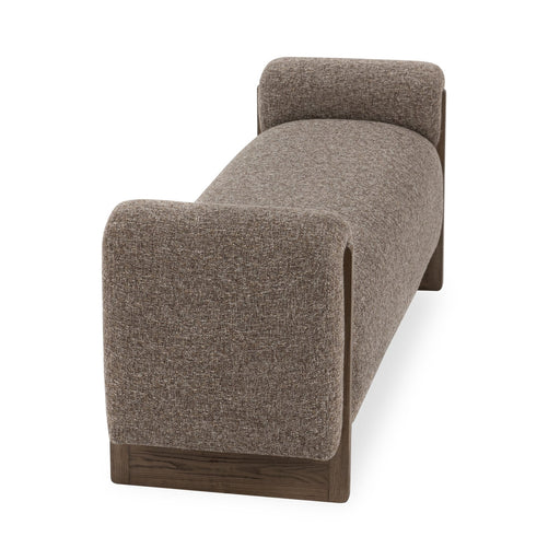 Classic Home - Sierra Upholstered Bench - Bronzed Cocoa - 53006547 - GreatFurnitureDeal