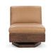 Classic Home - Myla Top Grain Leather Swivel Accent Chair - 53006562 - GreatFurnitureDeal
