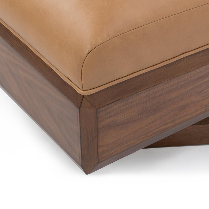 Classic Home - Myla Top Grain Leather Swivel Accent Chair - 53006562 - GreatFurnitureDeal