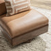 Classic Home - Myla Top Grain Leather Swivel Accent Chair - 53006562 - GreatFurnitureDeal