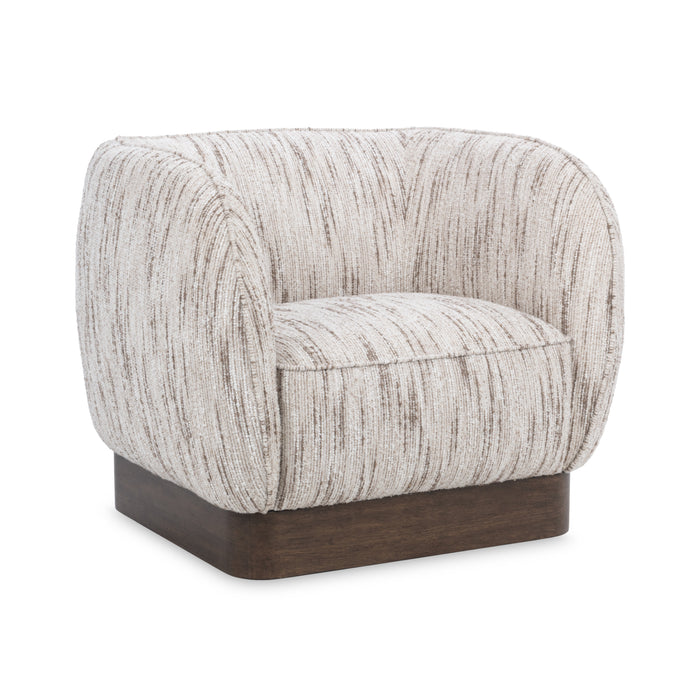 Classic Home - Rinner Upholstered Fabric Swivel Accent Chair - 53006566 - GreatFurnitureDeal