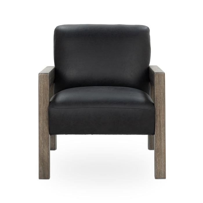 Classic Home - Aliza Top Grain Leather Accent Chair - 53006605 - GreatFurnitureDeal