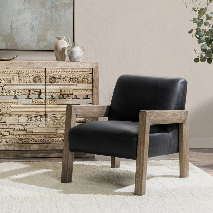 Classic Home - Aliza Accent Chair in Black - 53006605