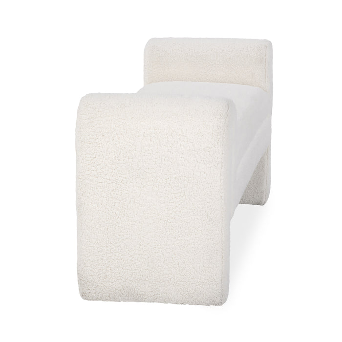 Classic Home - Ada Upholstered Fabric Bench - 53006609 - GreatFurnitureDeal