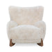 Classic Home - Riya Upholstered Fabric Plush Accent Chair - 53006612 - GreatFurnitureDeal