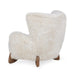 Classic Home - Riya Upholstered Fabric Plush Accent Chair - 53006612 - GreatFurnitureDeal