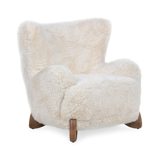Classic Home - Riya Upholstered Fabric Plush Accent Chair - 53006612 - GreatFurnitureDeal